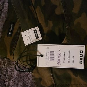 Distressed camo Judy Blue